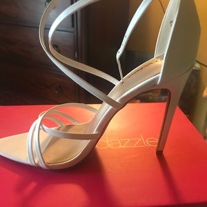 White Heeled Sandal